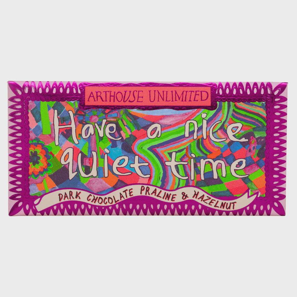 A Nice Quiet Time Dark Chocolate Bar