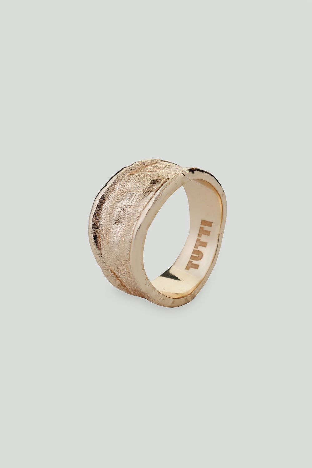 Gold Driftline Ring