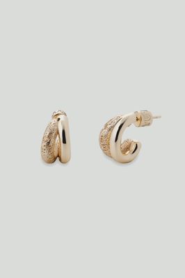 Gold Small Mirage Earrings