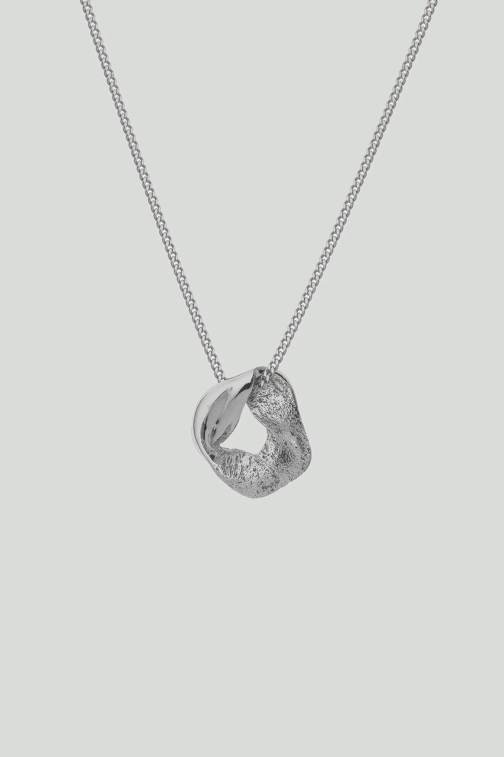 Silver Motion Necklace