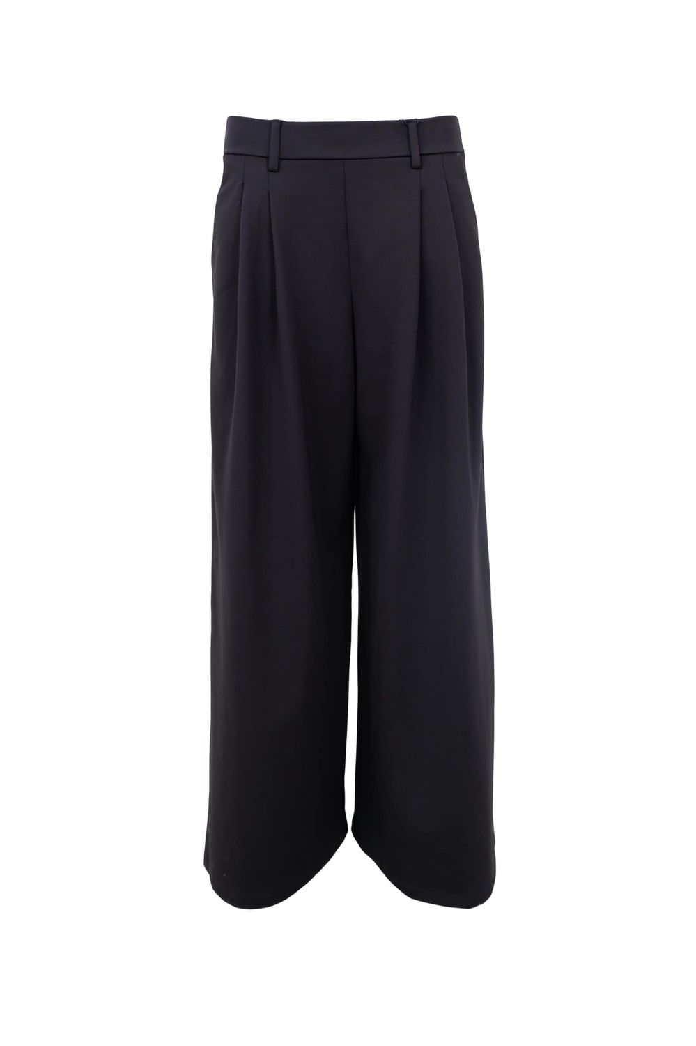 Davi Wide Leg Pants, Colour: Black, Size: S/M