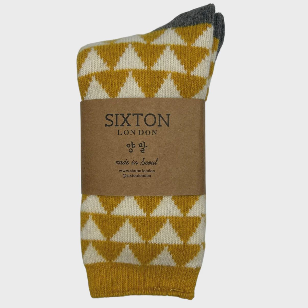 Calgary Socks/One Size, Colour: Mustard