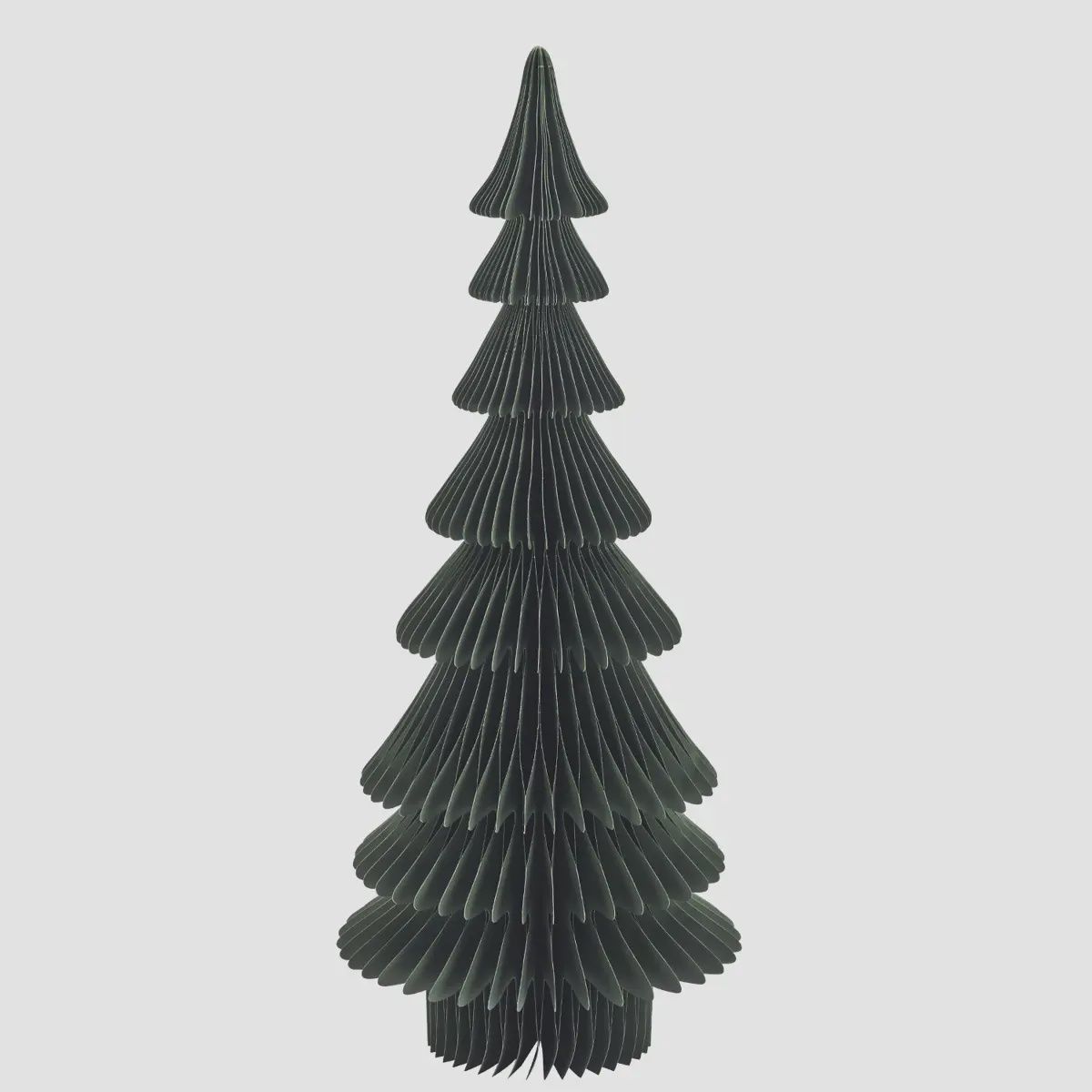 Large Green Paper Standing Tree