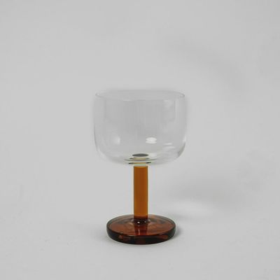 Rio Amber Wine Glass