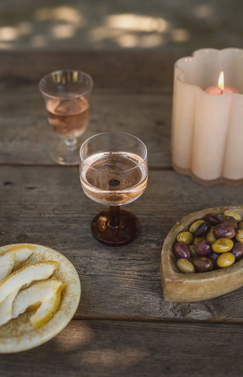 Rio Amber Wine Glass