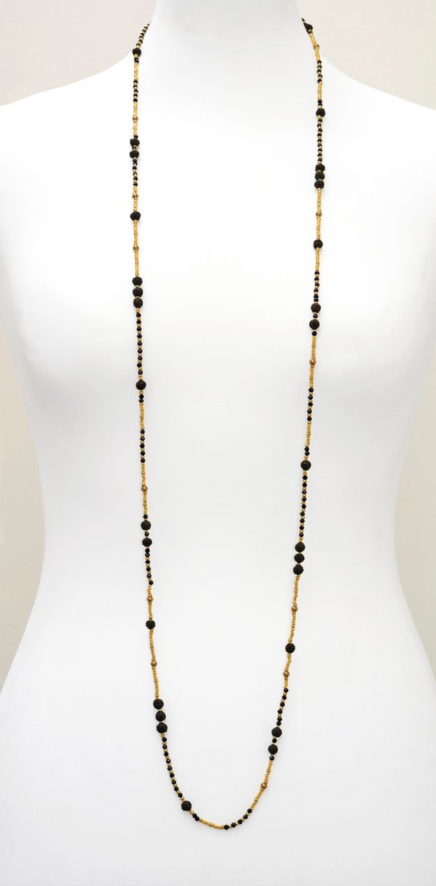 Mangala Black-Black Necklace
