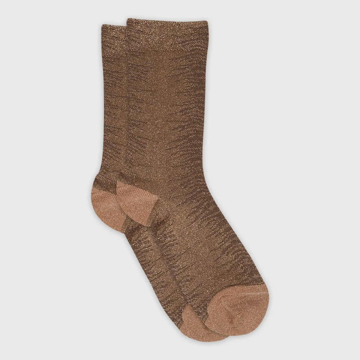 Ulla Glitter Socks, Colour: Meerkat, Size: 37-39