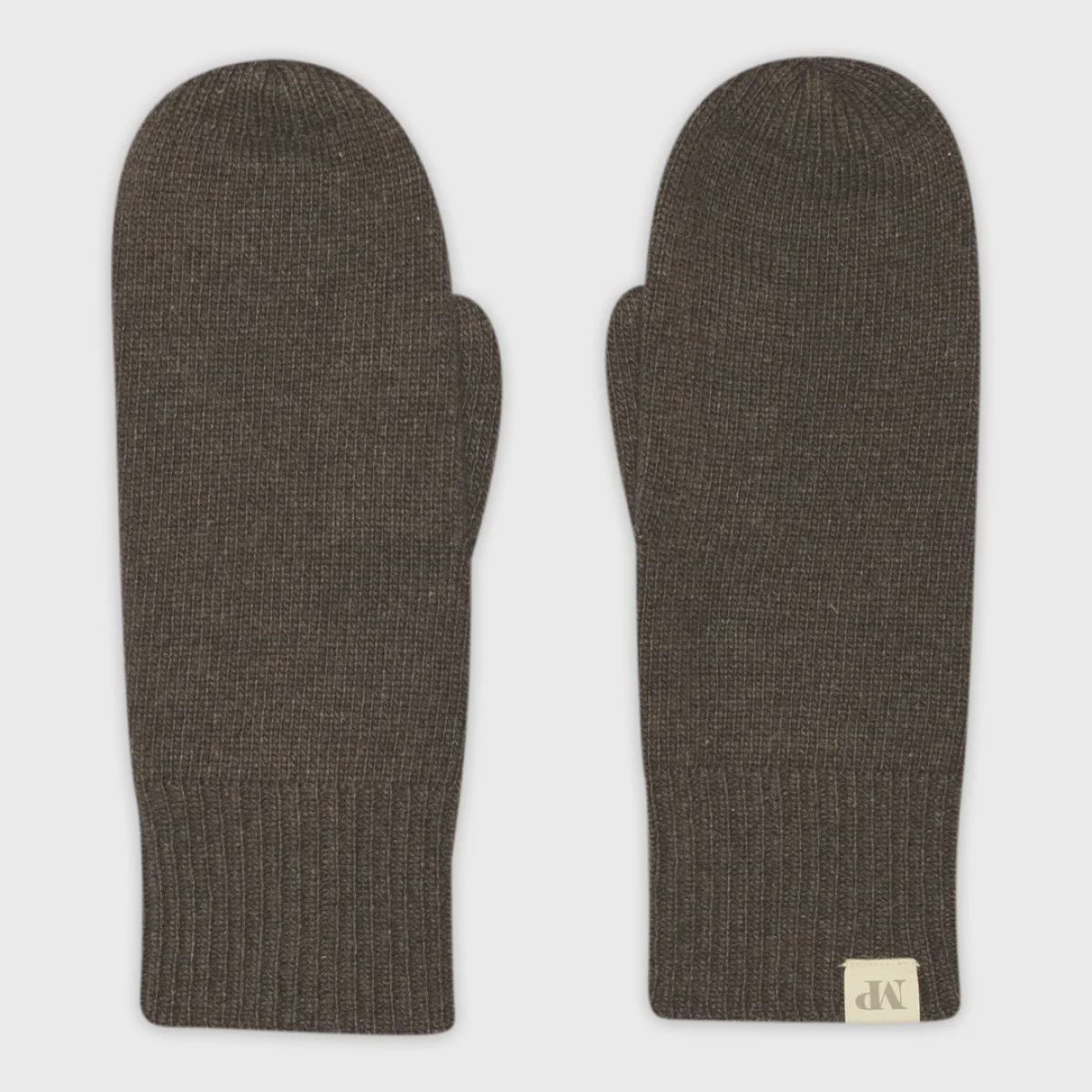 Helsinki Mittens, Colour: Brown Melange, Size: One Size