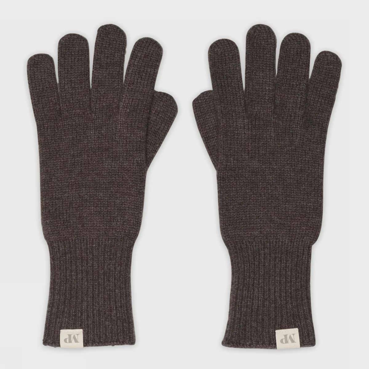 Trondheim Gloves, Colour: Brown Melange, Size: One Size
