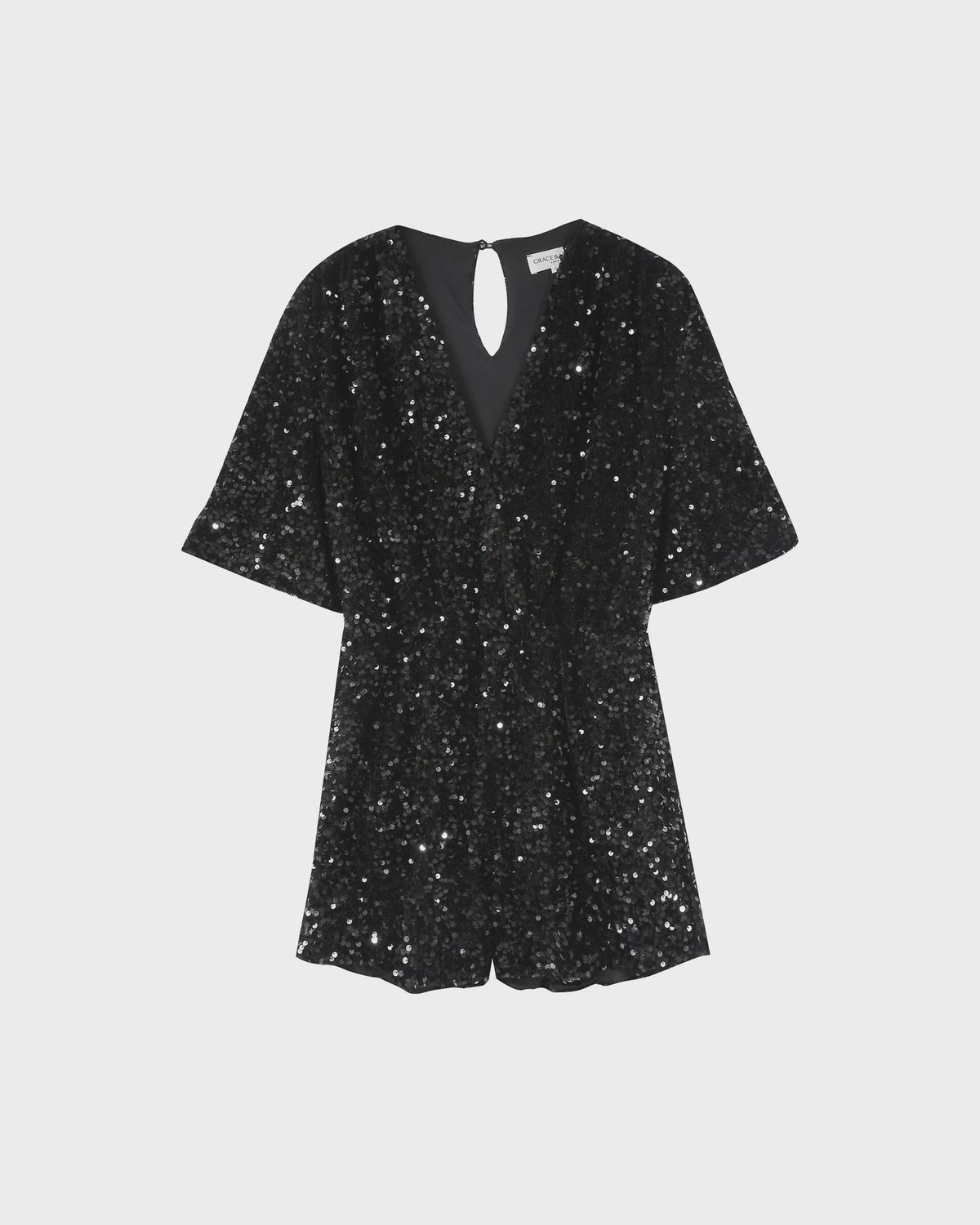 Thalassa Jumpsuit, Colour: Noir, Size: Small