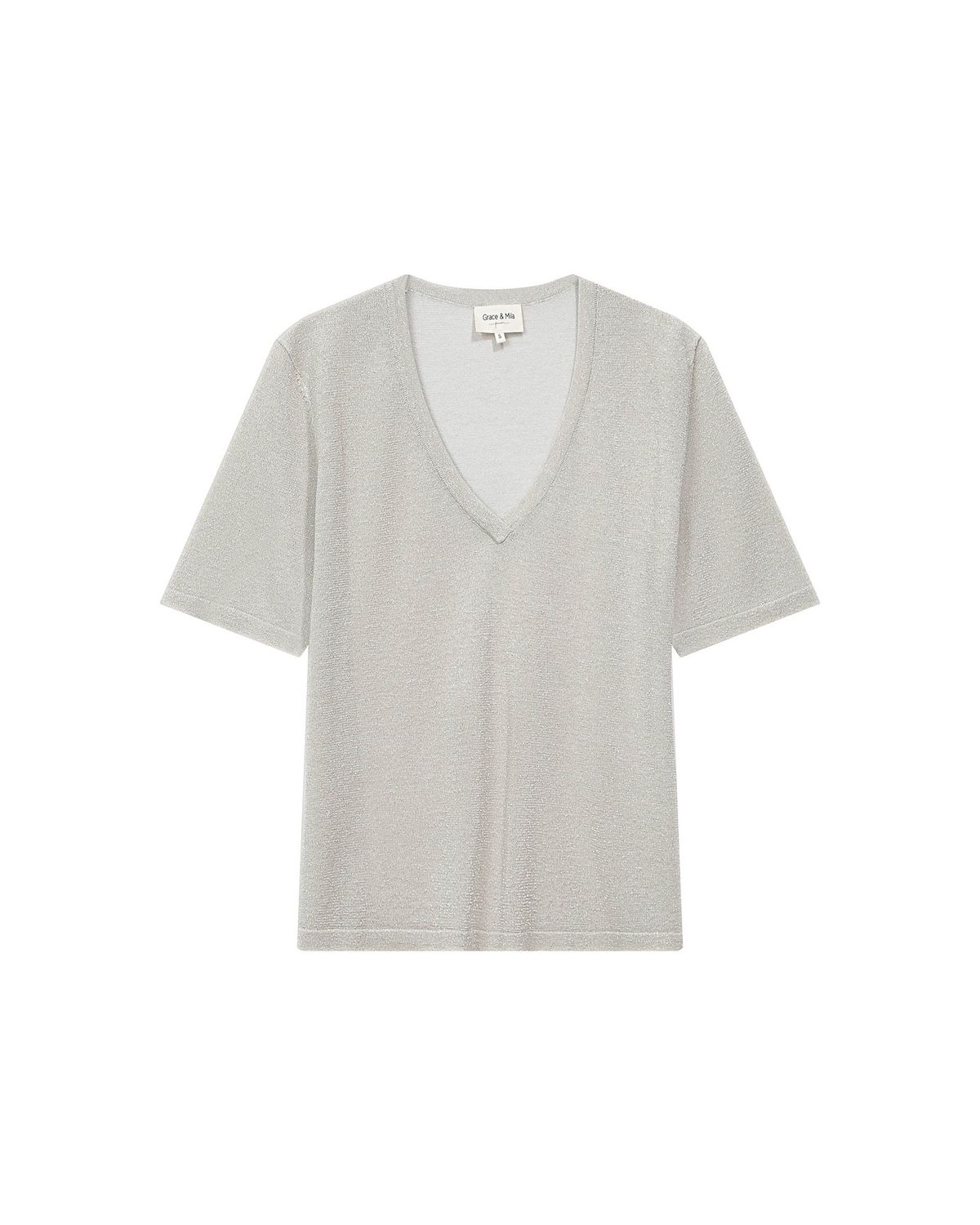 Taylor Sweater, Colour: Argent, Size: Small