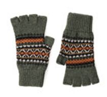 Kerse Gloves, Colour: Dark Green Mix