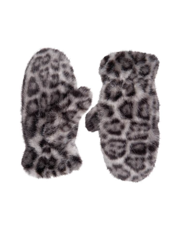 Blaze Soft Mittens, Colour: Grey Leo