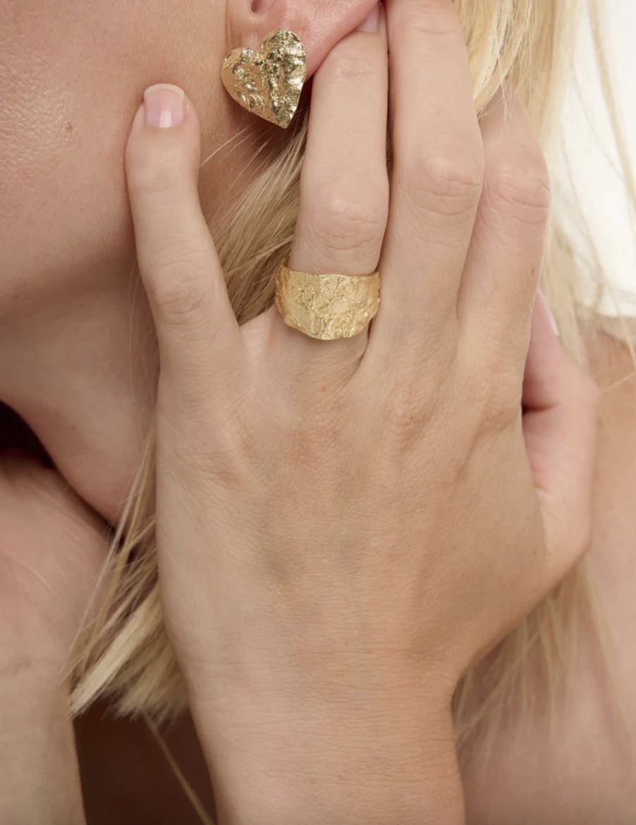 Gold Revere Ring