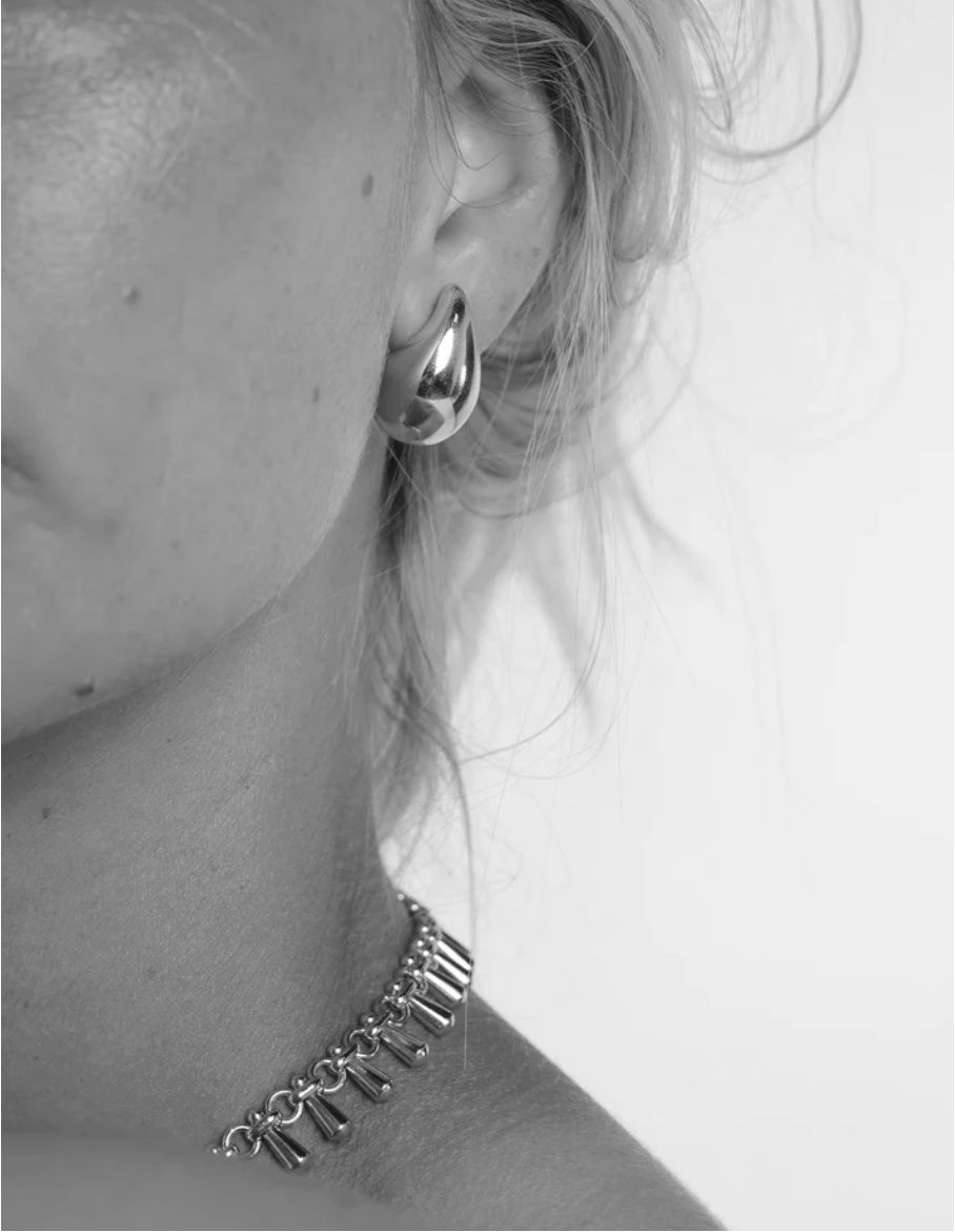 Silver Rain Earrings