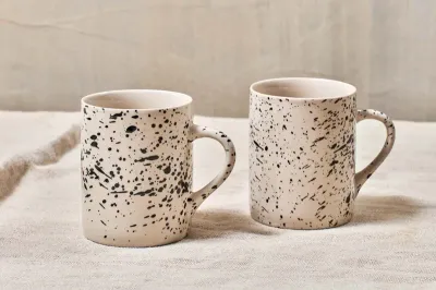 Ama Tall Splatter Mug