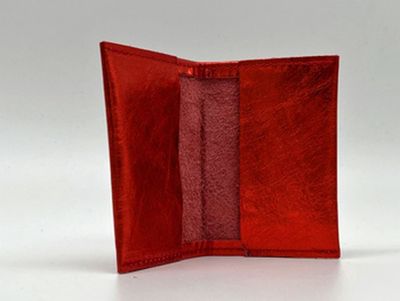 Janis Metallic Card Holder