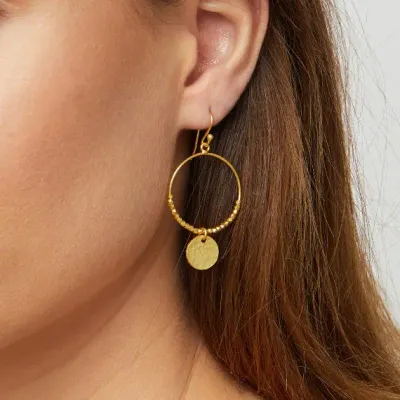 Dominique Mini Hoop Earrings