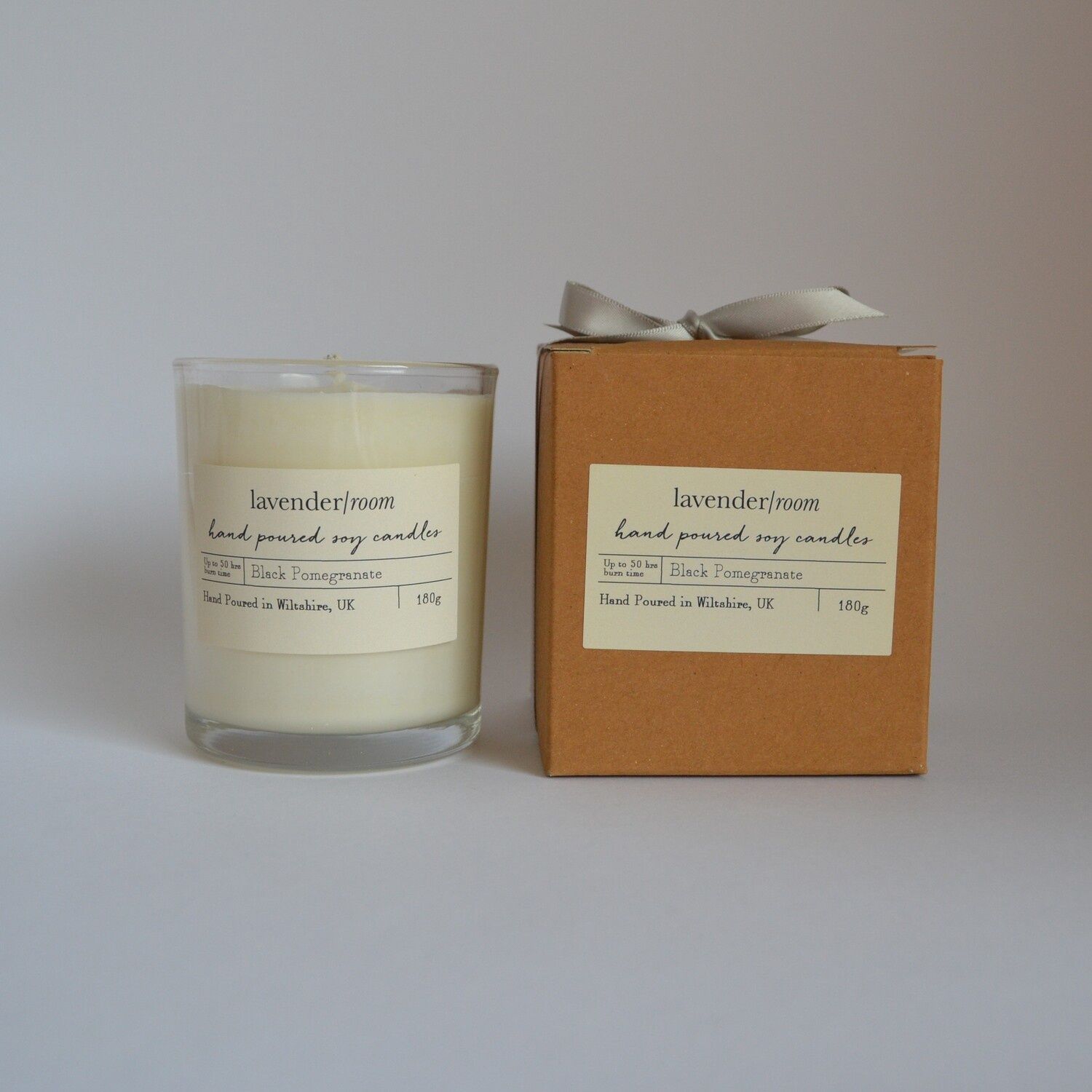 Lavender Room Natural Plant Wax Candle, Fragrance: Relaxing