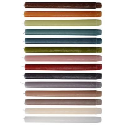 Rustic Dinner Candle, Colour: Ivory