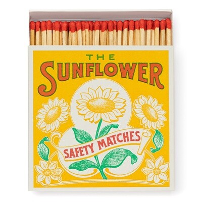 Sunflower Match Box