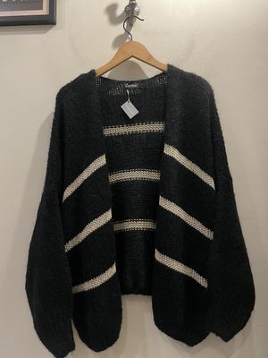 Gold Stripe Cardigan