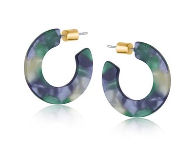 Hortense Flat Oval Hoops