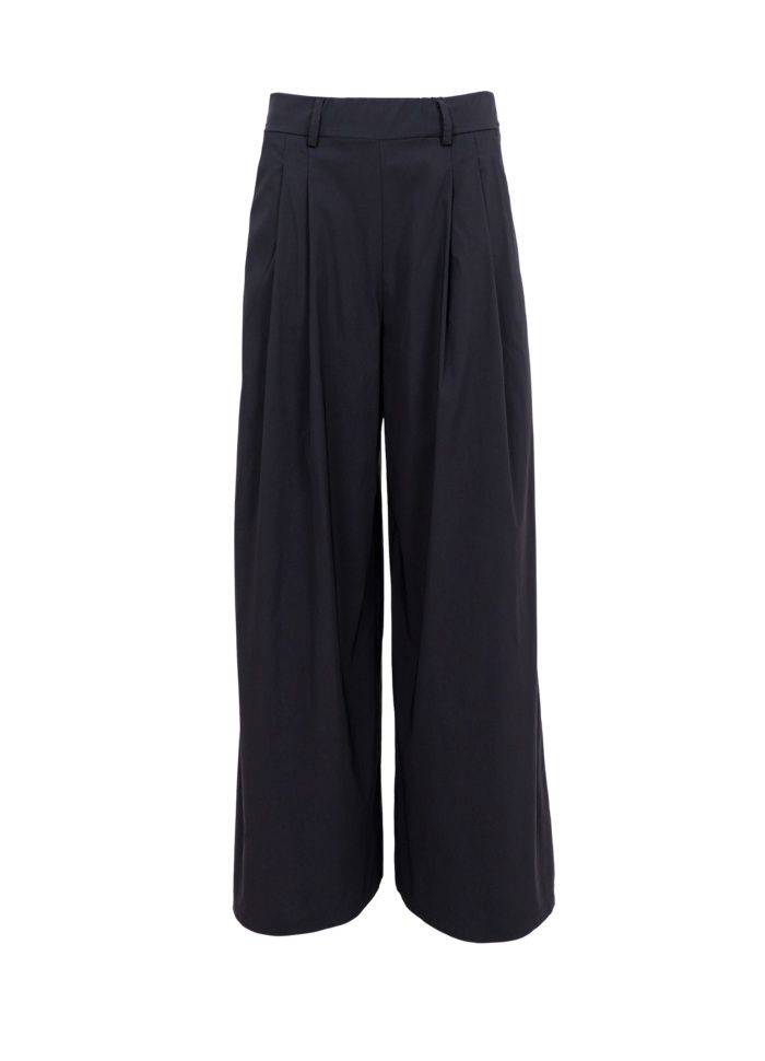 Davina Wide Leg Pant, Colour: Black, Size: S/M
