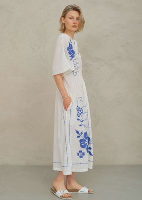 Laney Embroidered Dress