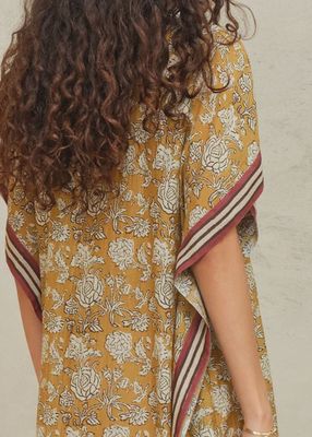 Tulsi Print Kaftan