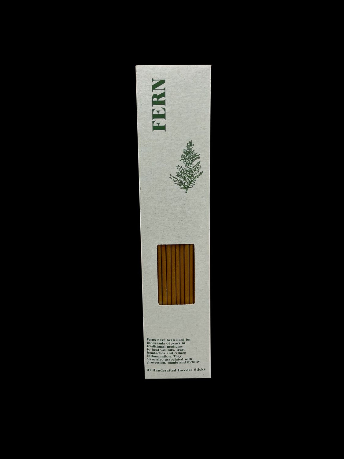 Green Range Incense Card Pack, Fragrance: Fern