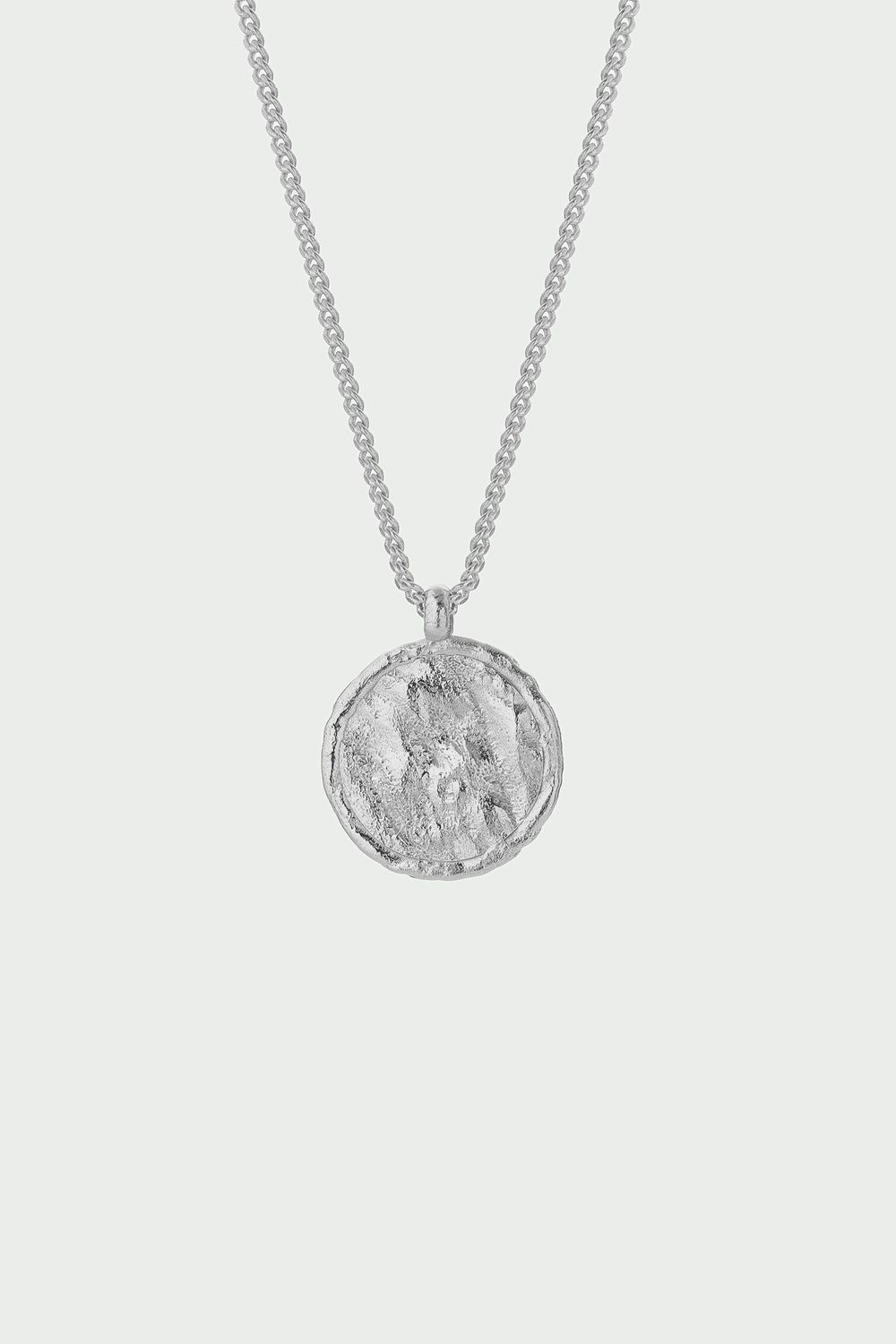 Silver Arc Necklace