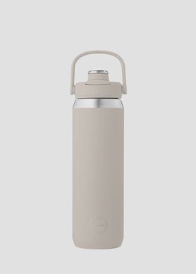 Cream Beige Sports Bottle