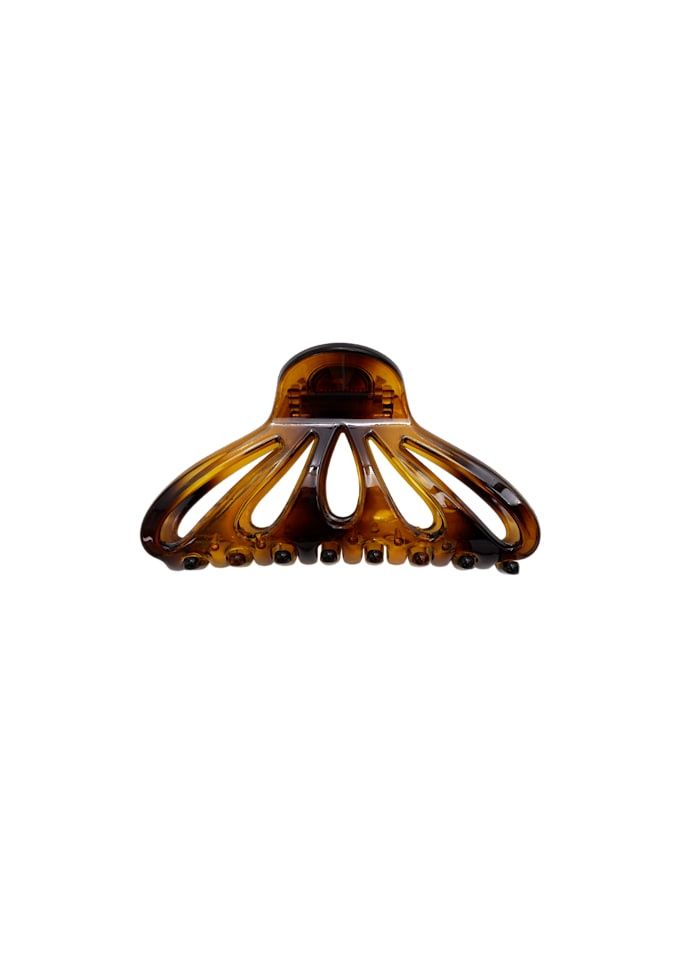 Devin Hair Claw, Colour: Dk. Tortoise