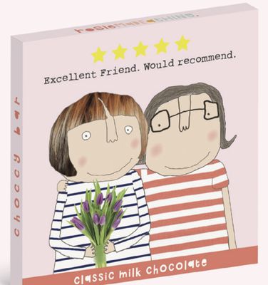 Five Star Friend Milk Chocolate Bar