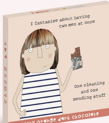 Two Men Dark Chocolate Bar