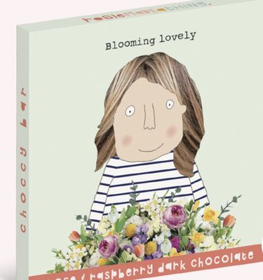 Blooming Lovely Dark Chocolate Bar