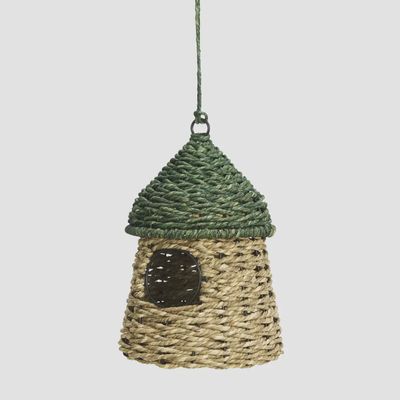 Natural &amp; Green Hanging Bird House