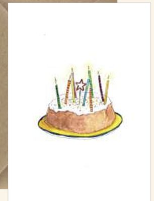 Homemade Cake Card