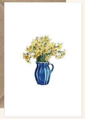 Daffodil Jug Card