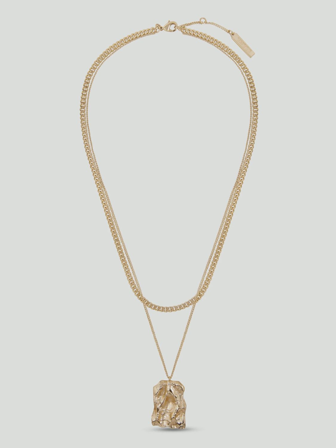 Gold Current Necklace
