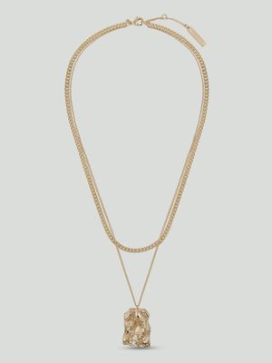 Gold Current Necklace