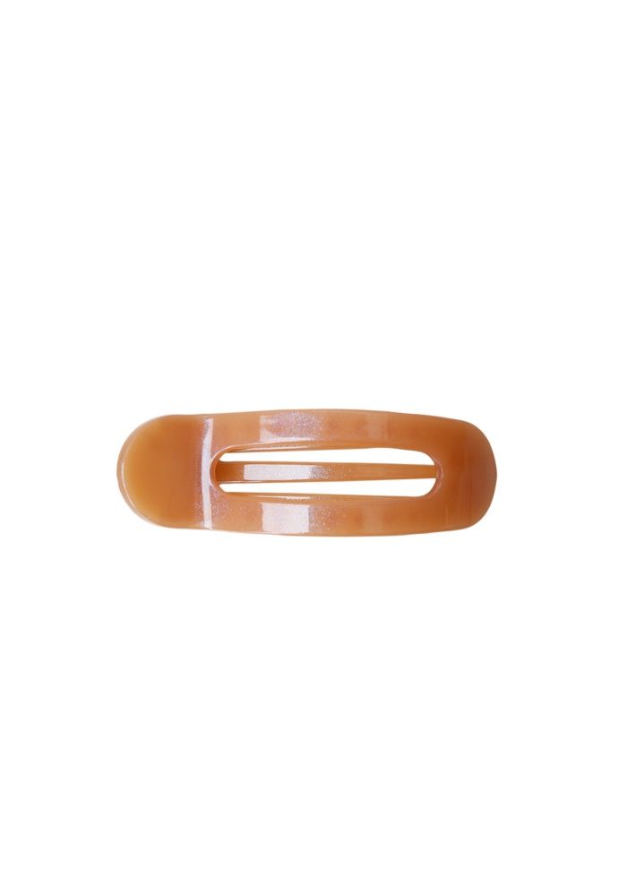 Sussi Transparent Hair Claw, Colour: Amber