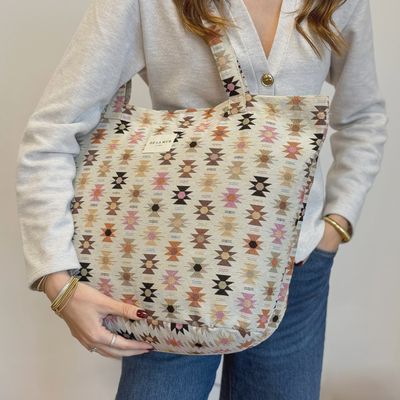 Royal Large Zippered Bag