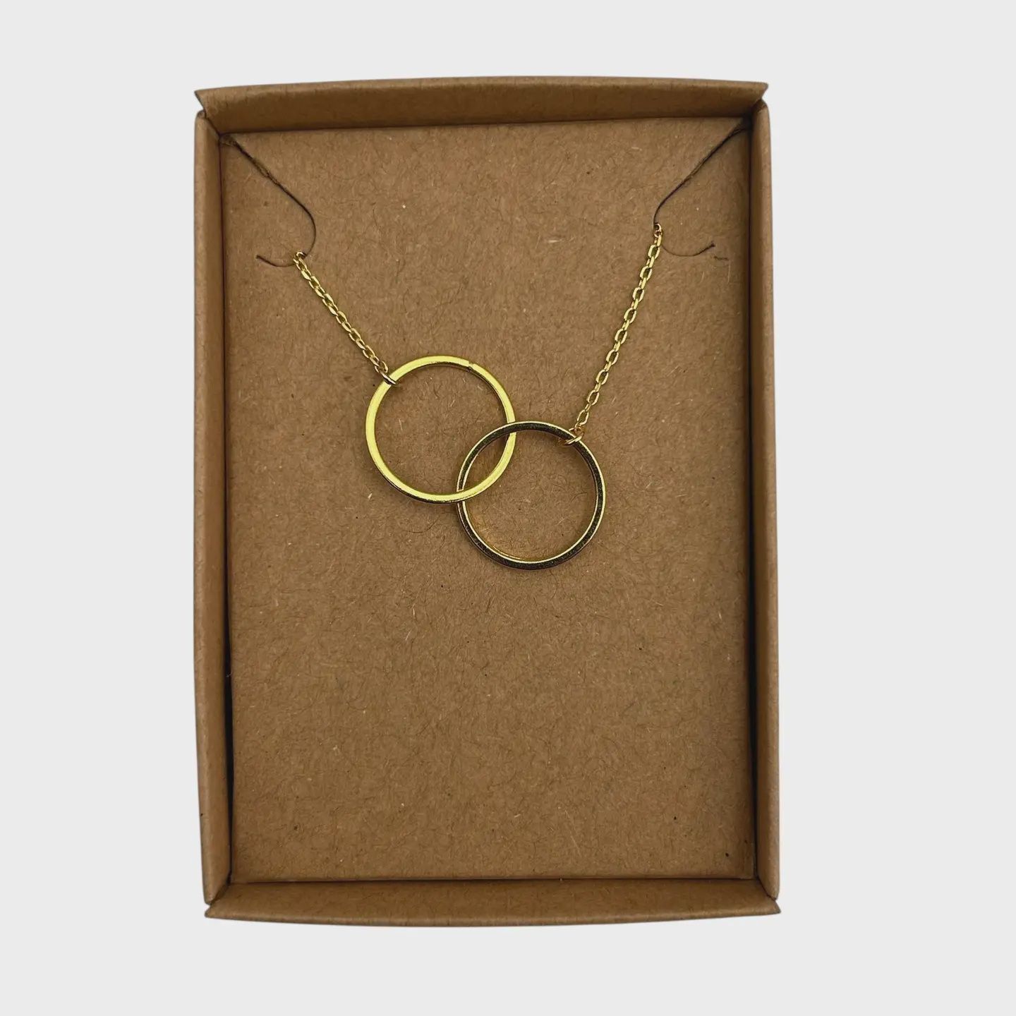 Double Rings Necklace