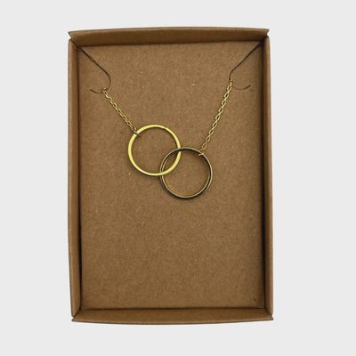 Double Rings Necklace