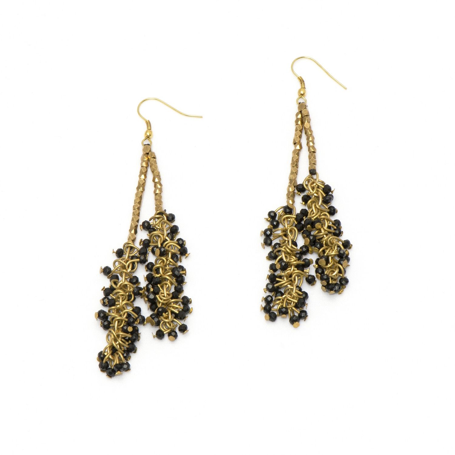 Reverie Black Earrings