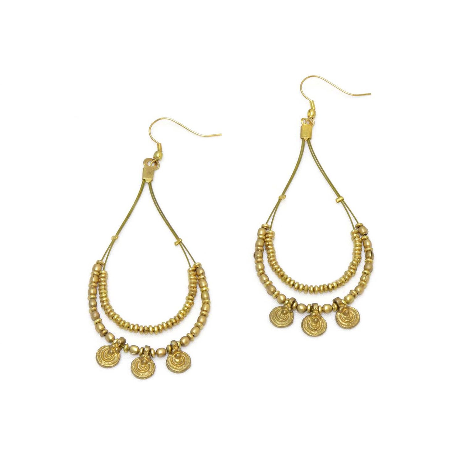 Bondo Golden Earrings