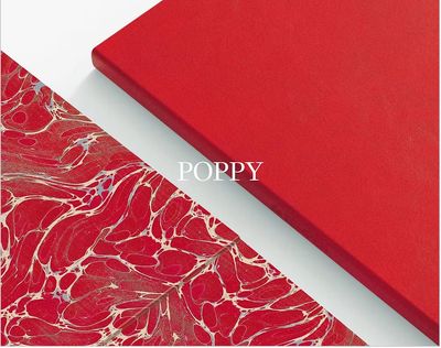 Poppy Ruled Notebook