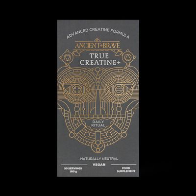 True Creatine Powder Jar